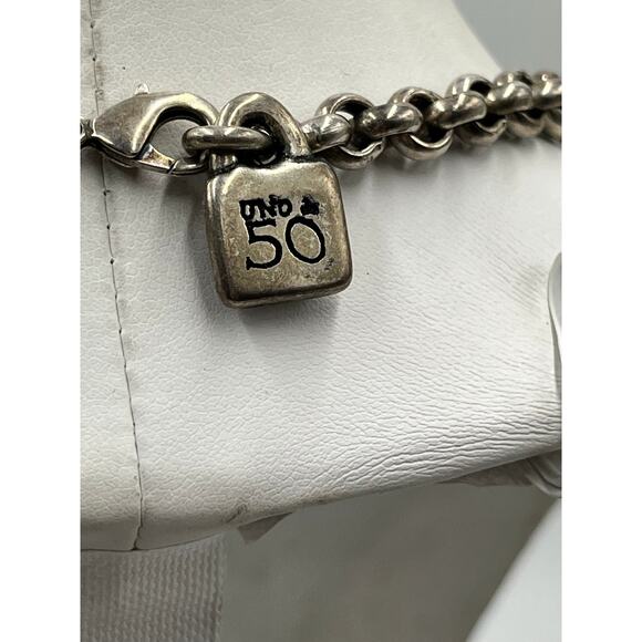 Uno de 50 Long Turquoise w/ Sea Charms "Ocean" Beaded Long Layered Necklace - Picture 8 of 12